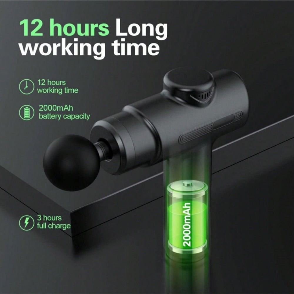 Relieves muscle pain in minutes | Professional massage gun"