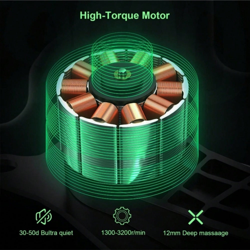 Relieves muscle pain in minutes | Professional massage gun"